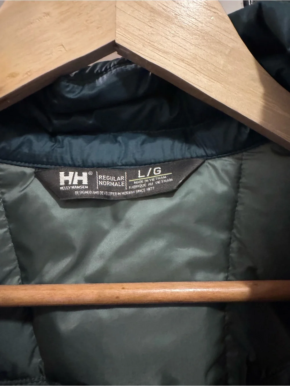 Helly Hansen Dark Teal Quilted Puffer Vest